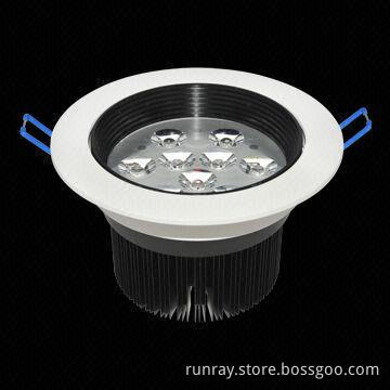 9W LED Downlight, Aluminum Housing, CE-certified, Epistar/Bridgelux LED Chip, Isolated LED Driver